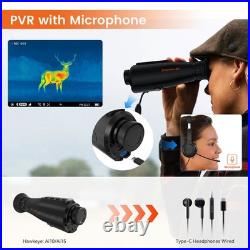 Thermal Imaging Monocular Night Heat Vision Goggles AI 384X288 60Hz 8X Zoom 12? M