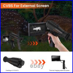 Thermal Monocular 256x192(Ai 384x288) Thermal Night Vision Goggles for Adults US