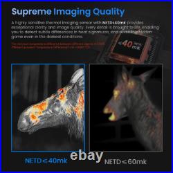Thermal Monocular 256x192(Ai 384x288) Thermal Night Vision Goggles for Adults US
