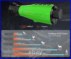 Thermal Monocular Ai 384x288(50Hz) 8xZoom Handheld Night Vision Thermal Goggles