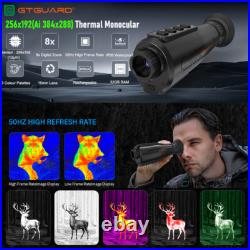Thermal Monocular Ai 384x288 50Hz Night Vision Goggles For Hunting Video Recode