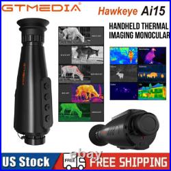 Thermal Monocular Handheld Heat Night Vision Imaging Hunting AI 384X288 8X Zoom