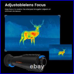 Thermal Monocular Handheld Heat Night Vision Imaging Hunting AI 384X288 8X Zoom