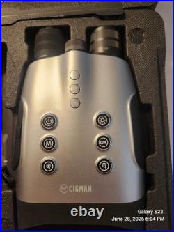 True 4K Night Vision Binoculars, Infrared Goggles w Full-Color Low-Light Imaging