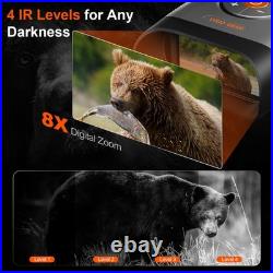 True 4K Night Vision Binoculars Night Thunder X1 Night Vision Goggles for A
