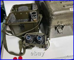 U. S. Military NIGHT VISION GOGGLES Mod. # AN/PVS-5A (1980) Near Mint Both Cases