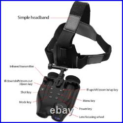 US Night Vision Goggles Head Mounted Binoculars for Adults with Charging Battery