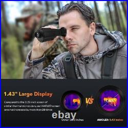 US Thermal Imaging Monocular for Hunting AI 384x288 50Hz Night Vision Goggles