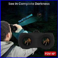 USA Head Mounted Night Vision Goggles Binoculars HD Digital Hunting Rechargeable USA Head Mounted Night Vision Goggles Binoculars HD Digital Hunting Rechargeable