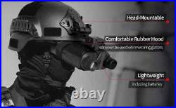 USA Night Vision Goggles Binoculars HD Digital Head Mounted Hunting Rechargeable