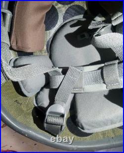 USGI GENTEX ACH Advanced Combat Helmet Large EXCELLENT Condition In Two Wars