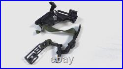 USGI NVG RHNO Mount Bracket Plate with Ratchet Strap Helmet RHINO US Army