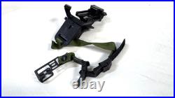 USGI NVG RHNO Mount Bracket Plate with Ratchet Strap Helmet RHINO US Army