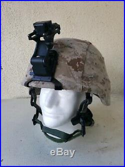 USMC Marine Corps Lightweight Helmet LWH XL MARPAT Combat Ballistic USGI NVG
