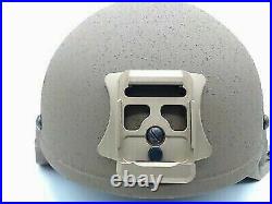 Unissued US Army Enhanced Combat Helmet with NVG Mount Size XL-1 New