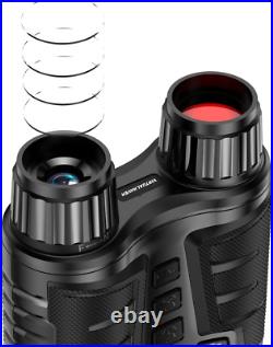 Upgraded Night Vision Goggles 4K Night Vision Binoculars, 8X Digital Zoom, 3.2