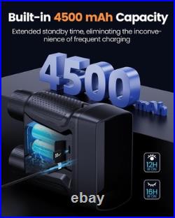 Upgraded Night Vision Goggles, 4k Binoculars, 4.55 Large