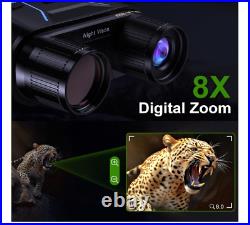 Upgraded Night Vision Goggles, 4k Night Vision Binoculars, 4.55 Large Display