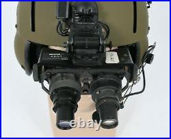 Us Army Helicopter Pilot Sph-5 Flight Helmet With Nvg Set