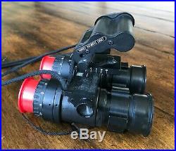 Used An/avs 9 Anvis-9 3rd Nvg Gen Night Vision Goggles Mount Cops Battery Pack