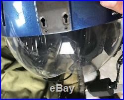 Used Coast Guard Gentex Flight Helmet Nvg Helicopter Pilot Commercial Large