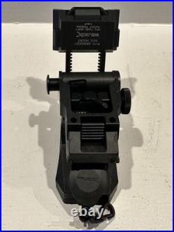 Used Wilcox L3 G01 Black Breakaway NVG Mount & Lanyard #3 11-09-07