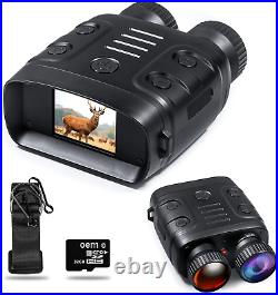 VABSCE Digital 1080P FHD Rechargeable Night Vision, Travel Infrared Goggles