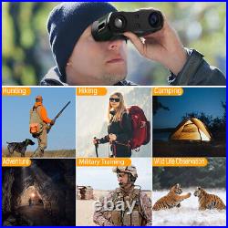 VELOTRE Night Vision Goggles IR 10X Optical Zoom Infrared Binoculars Rechargable