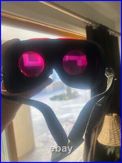 VERY RARE PURPLE cyanin dye Goggles Nightmare Vision Demon-Sight WW2