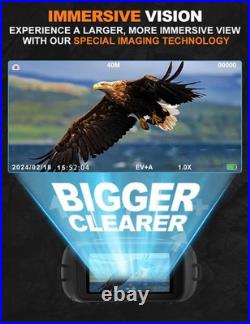 VISIOGEAR Night Vision Goggles Eagle 4K Night Vision Binoculars for Adults