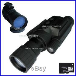 Video Camera Night Vision Digital NV Goggles Monocular 8GB Security Camera Gen