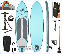 Vilano Navigator 10' 6 Inflatable SUP Stand Up Paddle Board Package