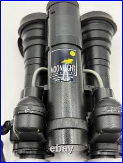 Vintage MOONLIGHT Russian Night Vision Scope Goggles Binoculars FOR PARTS withBox