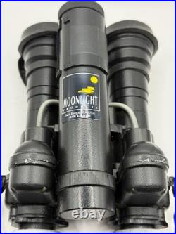 Vintage MOONLIGHT Russian Night Vision Scope Goggles Binoculars FOR PARTS withBox
