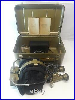 Vintage Soviet NHB-57E 3 Night Vision Goggles And Case