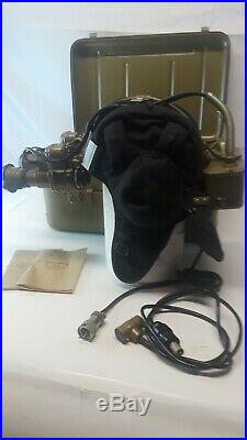 Vintage Soviet NHB-57E 3 Night Vision Goggles And Case