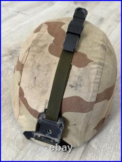 Vintage USGI PASGT Medium With NVG Mount, Desert Cover, NOS Specs Glasses &. Case