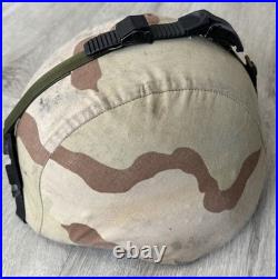 Vintage USGI PASGT Medium With NVG Mount, Desert Cover, NOS Specs Glasses &. Case