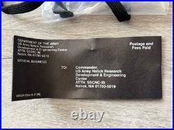 Vintage USGI PASGT Medium With NVG Mount, Desert Cover, NOS Specs Glasses &. Case