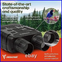 Visiocrest Infrared Night Vision Goggles for Hunting, Spotting and Surveillance