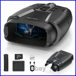 Vtiisamao Night Vision Goggles, Digital Night Vision Binoculars for Adults