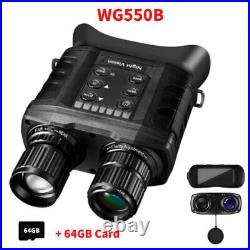 WG550B HD Night Vision Binoculars Cameras Telescope IR 500M With Night Goggles