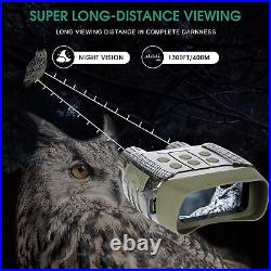 WiFi Night Vision Digital Goggles Scopes Binoculars for Adults Hunting 2.4