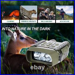 WiFi Night Vision Digital Goggles Scopes Binoculars for Adults Hunting 2.4