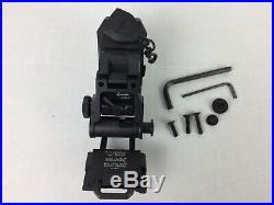 Wilcox L3 G10 Mount With Box Dovetail 1 Hole ACH/ECH PVS 15 PVS 31 NVG MOUNT