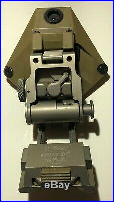 Wilcox L3 Mount and G12 3 Hole Shroud with Lanyard (Tan) Night Vision NVG