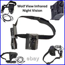 Wolf View Night Vision Goggles IR Infrared NVG with Head Mounting Strap Record