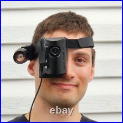Wolf View Night Vision Goggles IR Infrared NVG with Head Mounting Strap Record