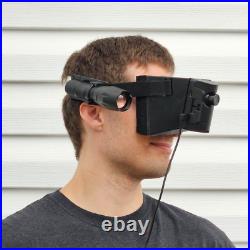 Wolf View Night Vision Goggles IR Infrared NVG with Head Mounting Strap Record