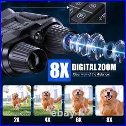 Ykslemon Night Vision Goggles 4K Night Vision Binoculars For Adults 5000Mah Ykslemon Night Vision Goggles 4K Night Vision Binoculars For Adults 5000Mah